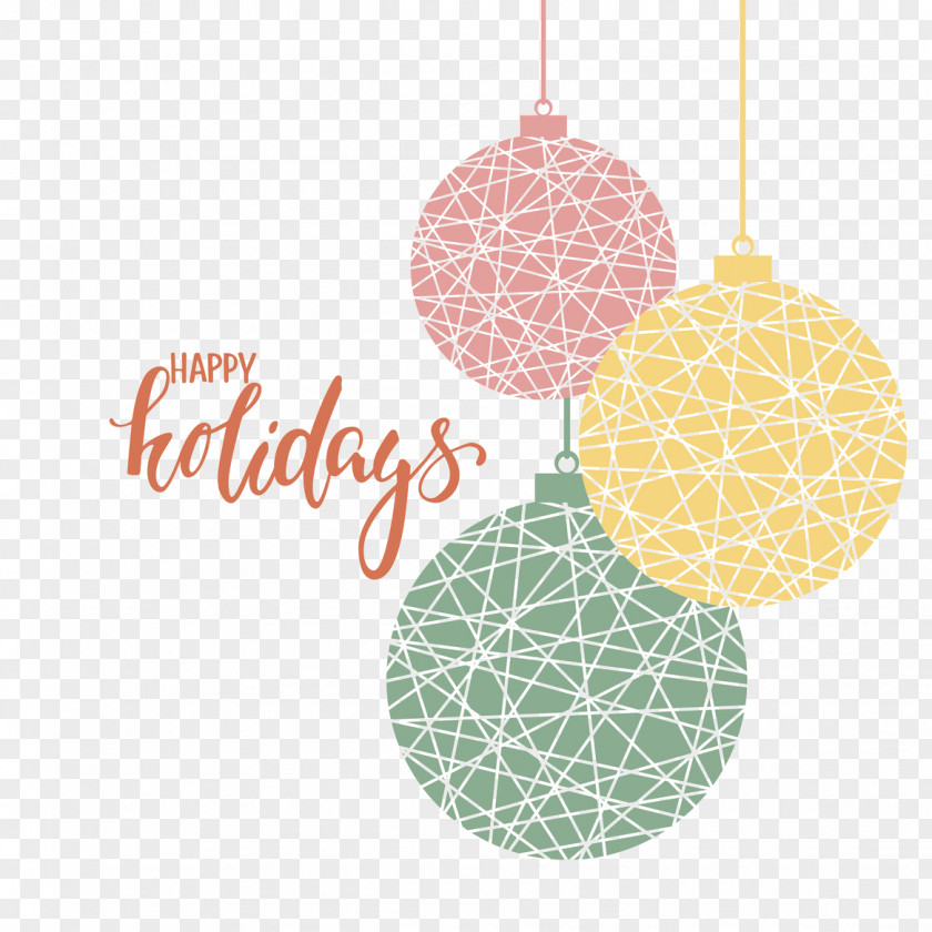 Creative Holiday Cards Christmas Ornament PNG