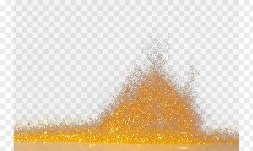 Gold Dust Triangle Pattern PNG
