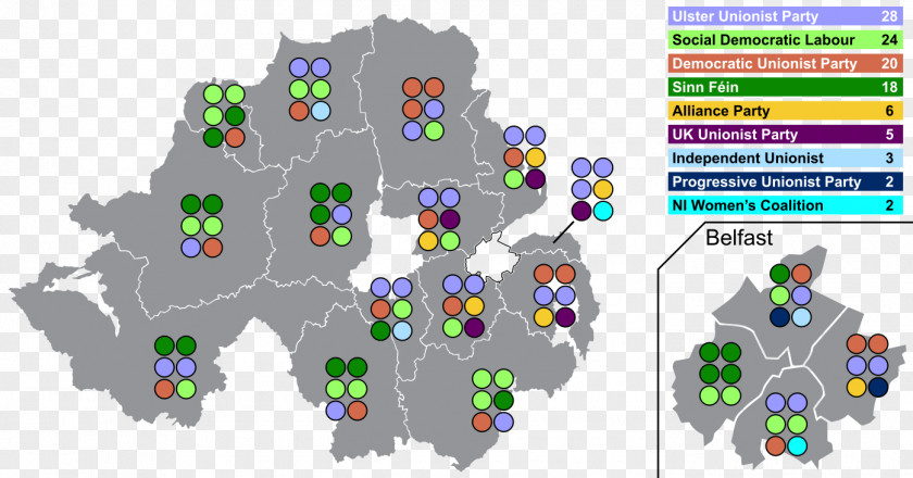 Northern Ireland Assembly Election, 2017 2011 2007 2016 PNG