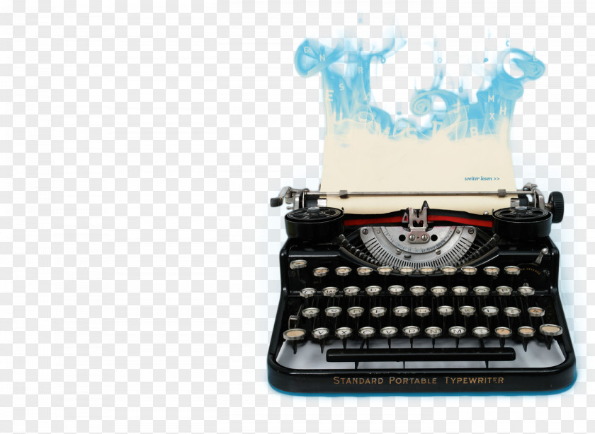 Typewriter Greater Sudbury Writer Writing Creepy Capreol Essay PNG