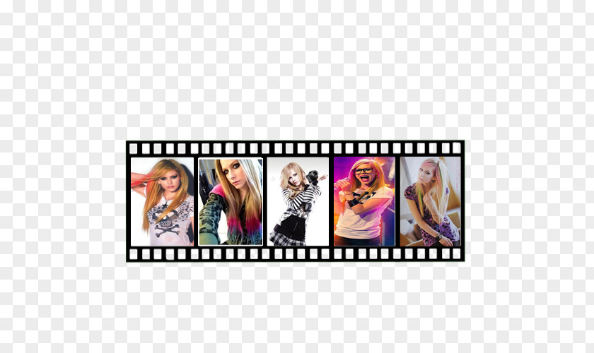 Avril Lavigne Purple Violet Picture Frames Rectangle Hair PNG