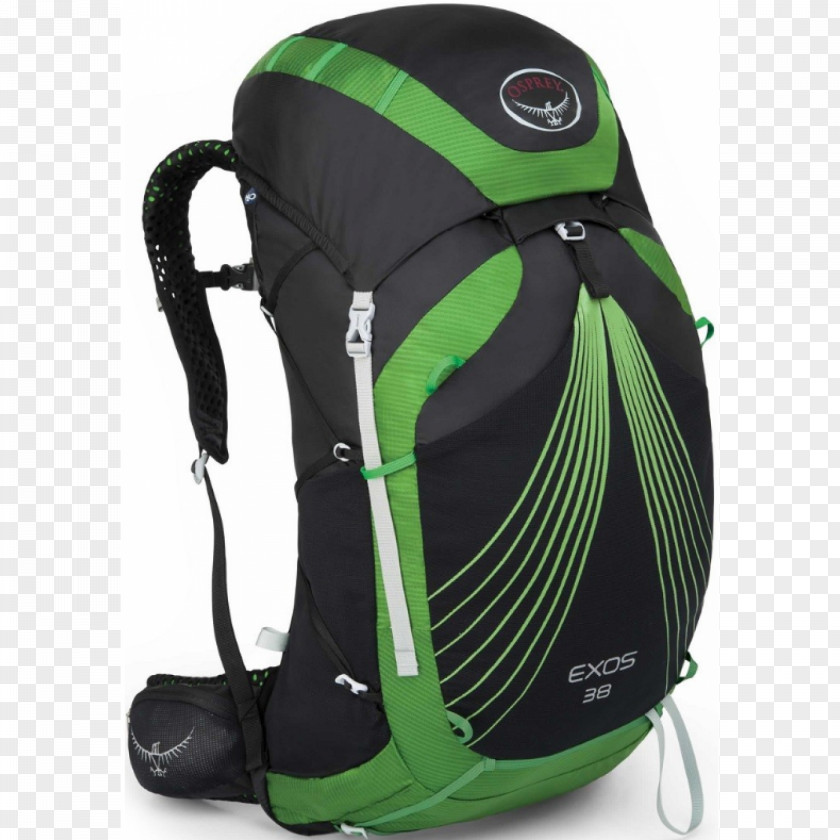 Backpack Osprey Exos 38 Backpacking Hiking PNG