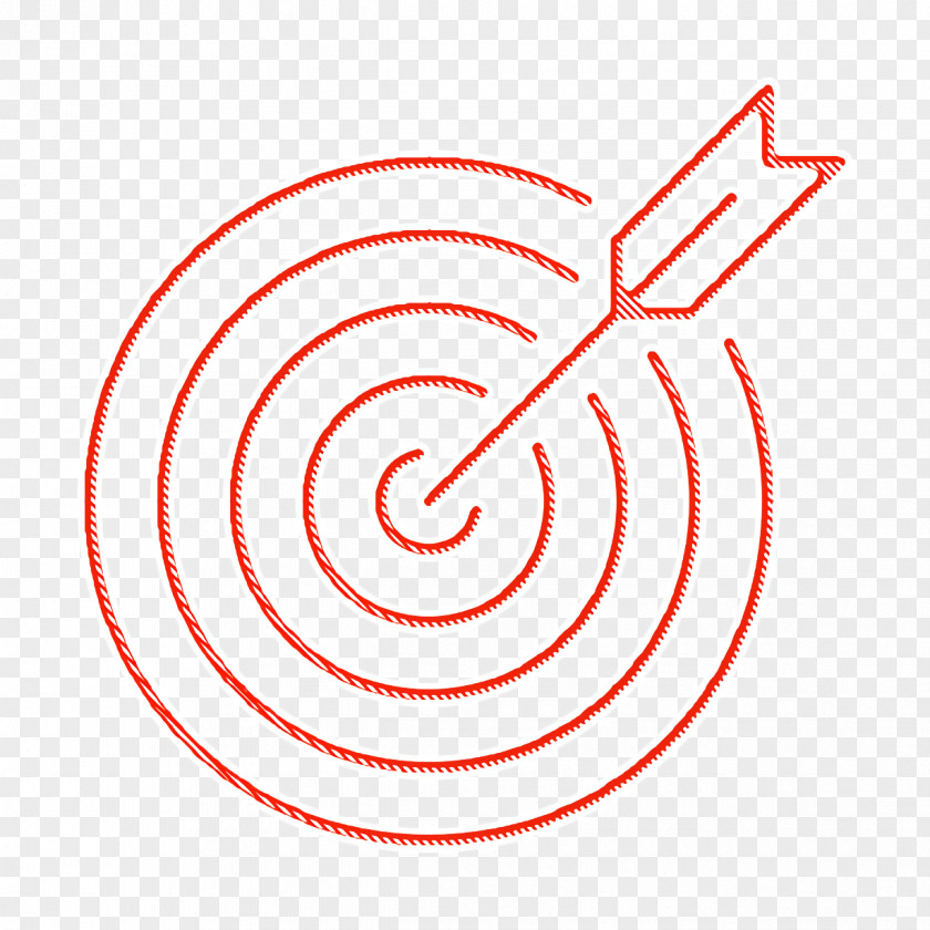 Bullseye Icon Target Management PNG