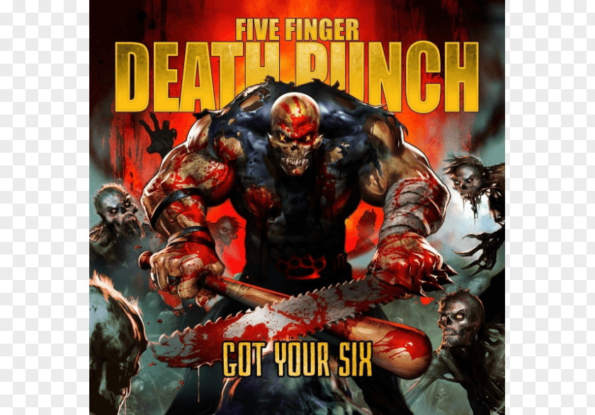Five Finger Death Punch Got Your Six Music Album War Is The Answer PNG the Answer, finger death punch clipart PNG