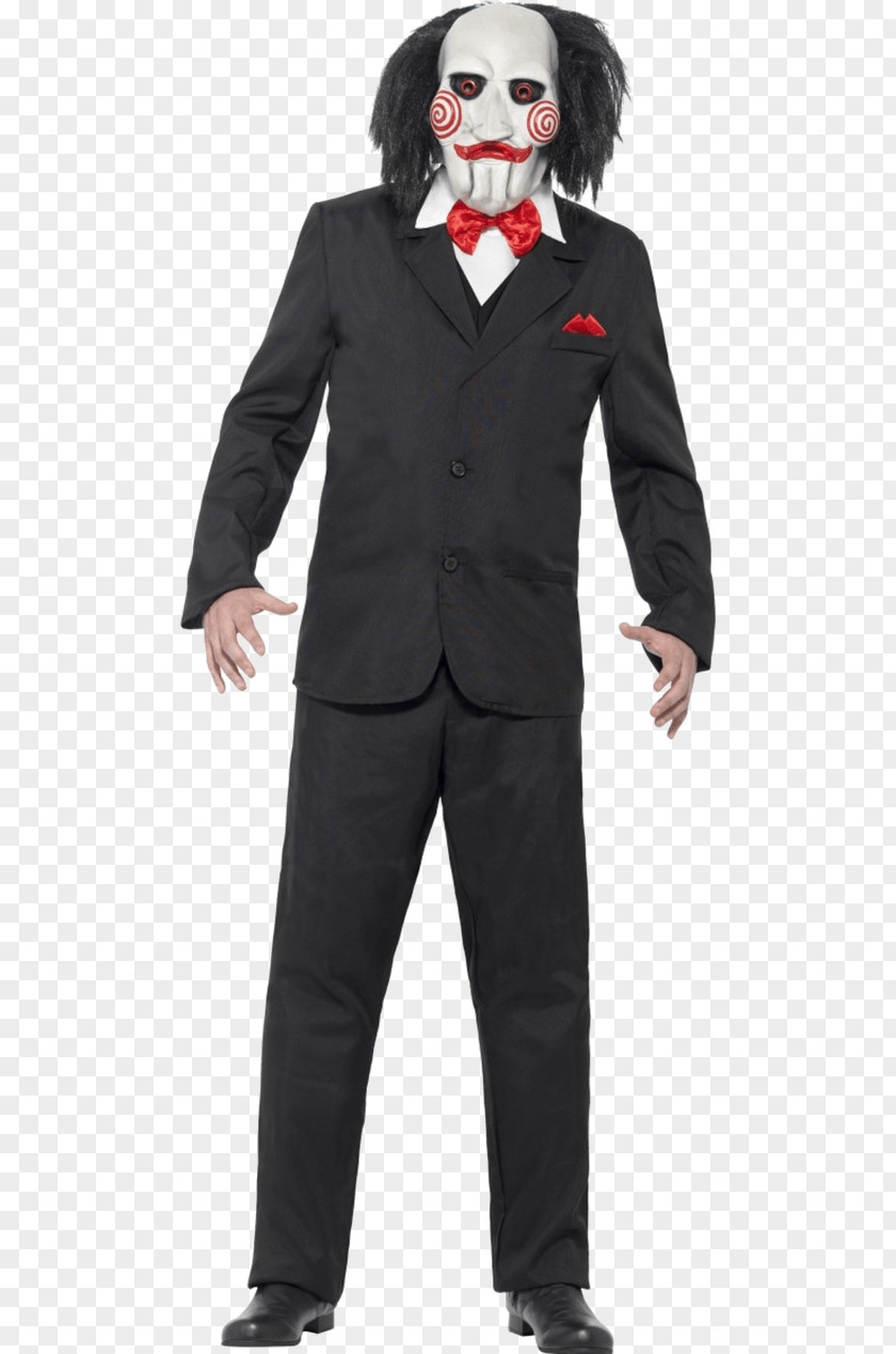 Jigsaw Smiffys Saw Costume Adult Party Clothing PNG