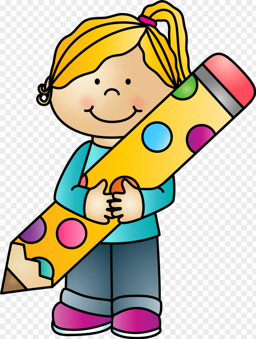 Kids Pencil Clip Art PNG