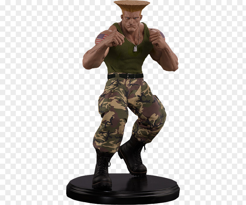 Pop Collectibles Guile Street Fighter EX Figurine M. Bison Statue PNG