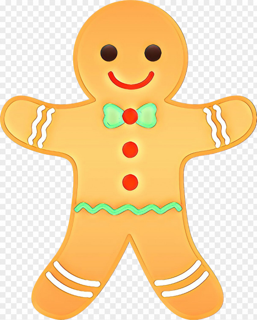 Snack Dessert Christmas Gingerbread Man PNG