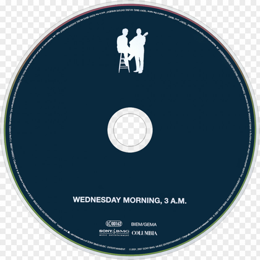 Wednesday Morning Compact Disc The Collection: Simon & Garfunkel DVD / PNG