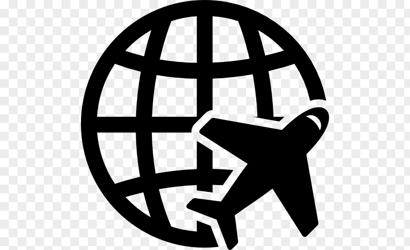 Earth Plane Airplane Globe World PNG
