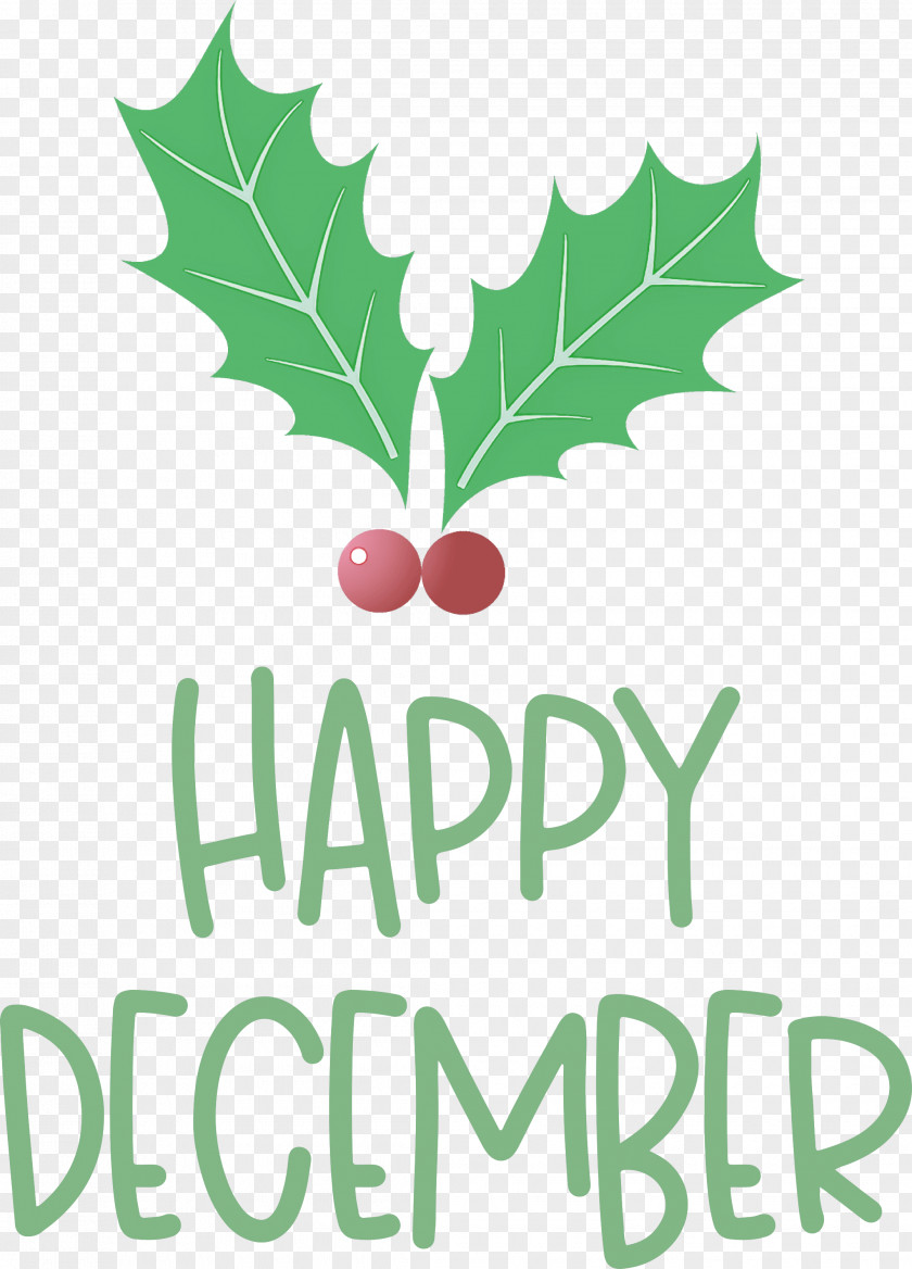 Happy December PNG