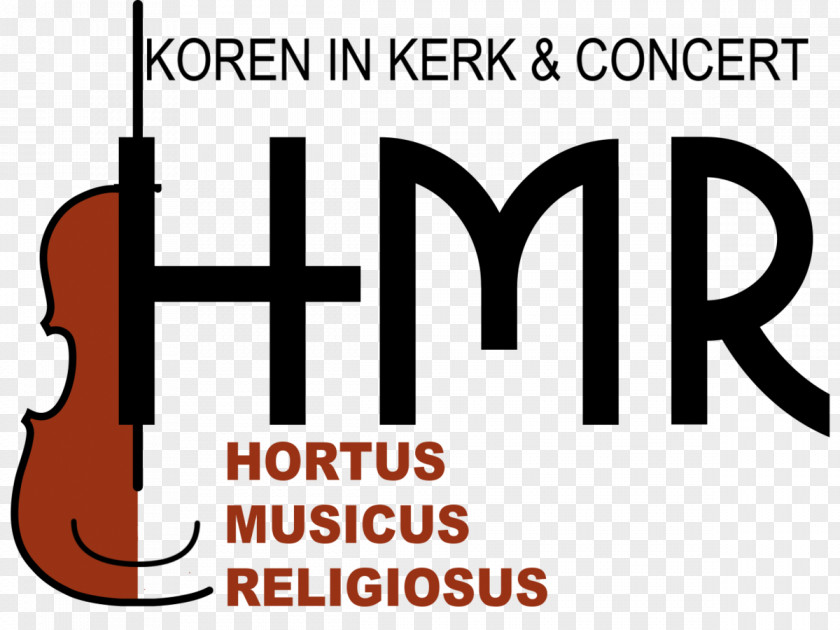 Koren Hortus Musicus Religiosus (H.M.R.) Gertrudiskerk Logo Font PNG