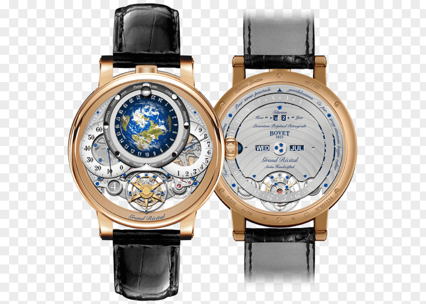 Watch Bovet Fleurier Watchmaker Clock PNG