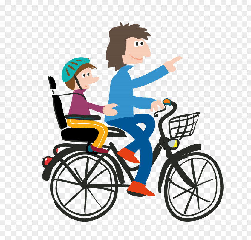 Bicycle Cycling Child Clip Art PNG