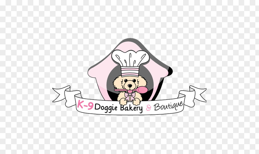 Dog Bakery Logo Mammal Headgear Pink M Cartoon Font PNG