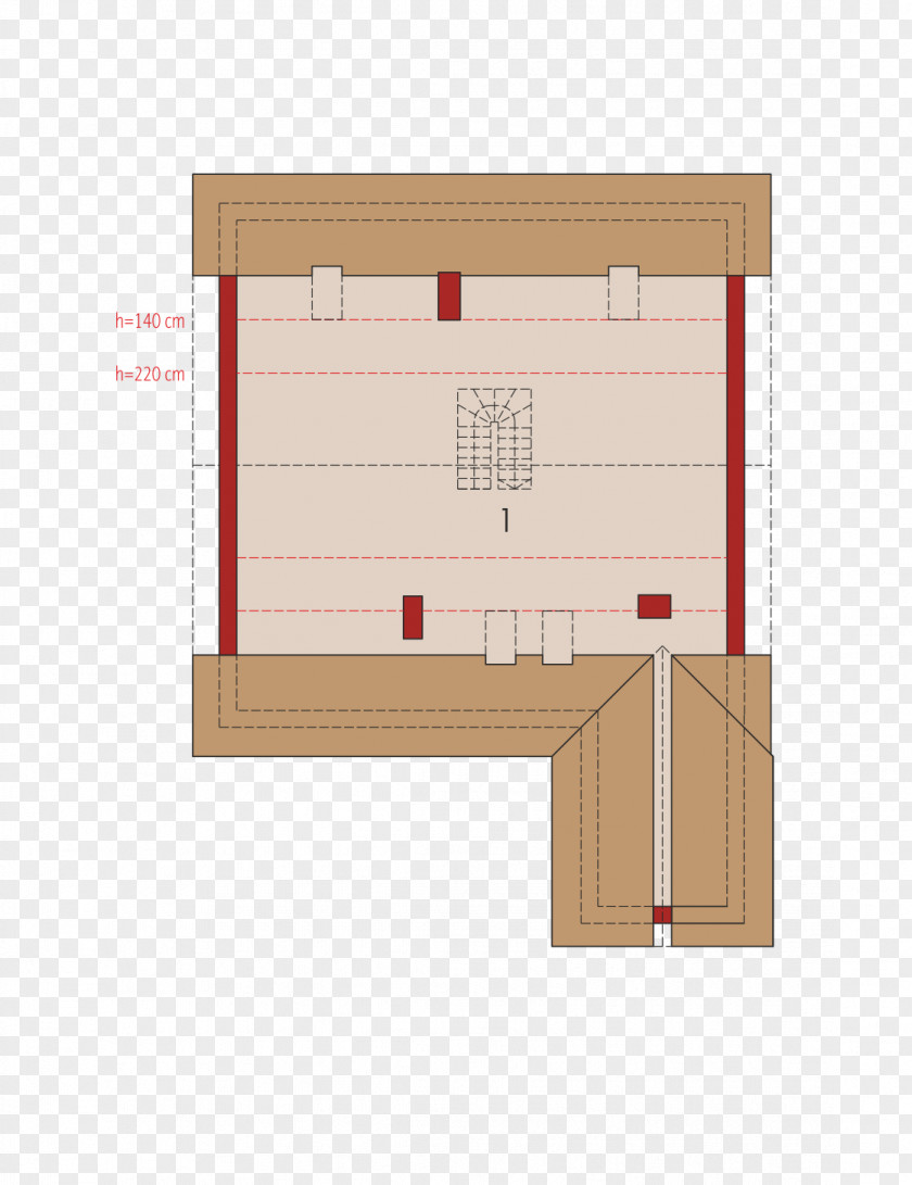 House Plan Building Project Mansard Roof PNG