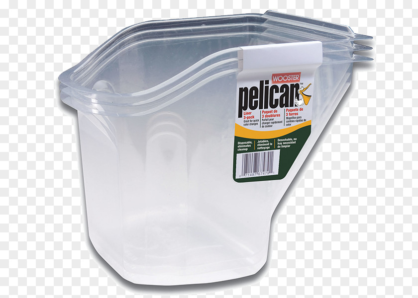 Paint Wooster Pelican Hand-Held Pail Brush 1 Qt. Liner 8629 Bucket PNG