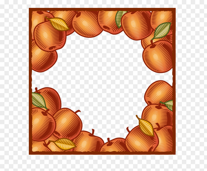 Vector Apple Harvest Clip Art PNG