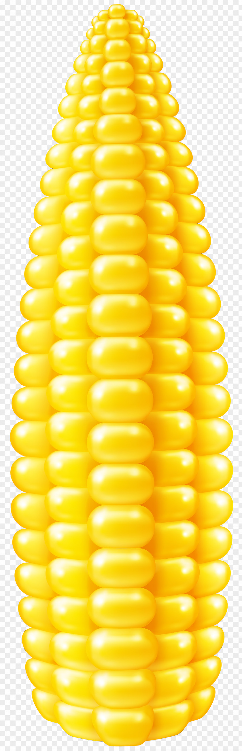 Corn Clip Art Image On The Cob Maize Stock Illustration Corncob PNG