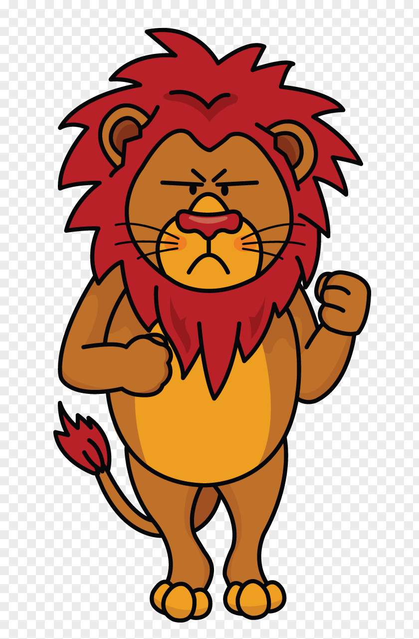 Lion Clip Art Drawing Illustration PNG