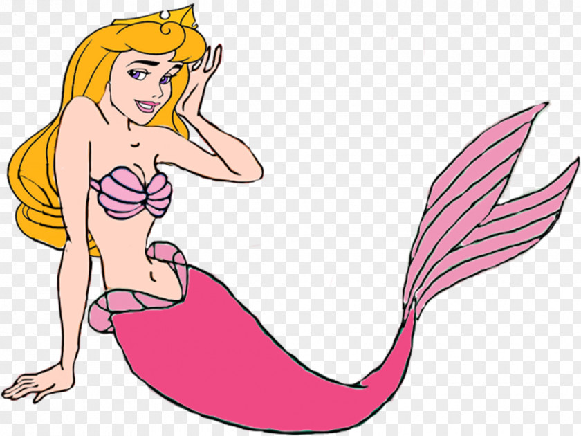 Mermaid Cinderella Ariel Rapunzel Elsa A PNG