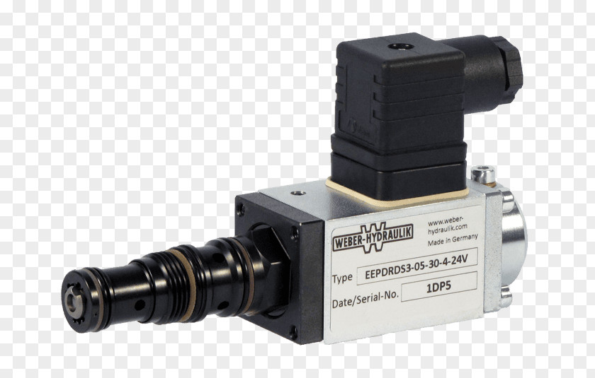 Proportional Myoelectric Control Hydraulics Solenoid Valve Weber-Hydraulik Inc. Proportioning PNG