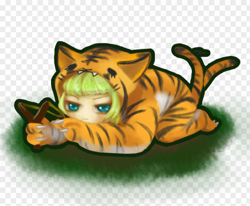 Tiger Whiskers Cat Claw PNG