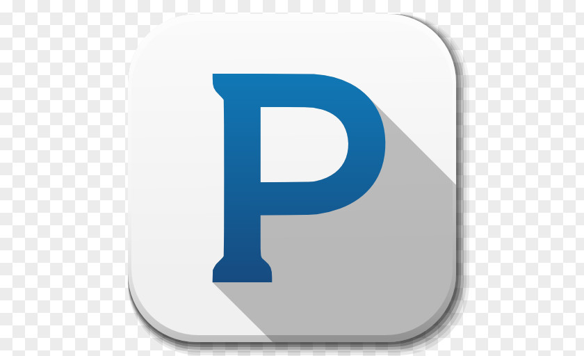 Apps Pandora Blue Text Symbol PNG