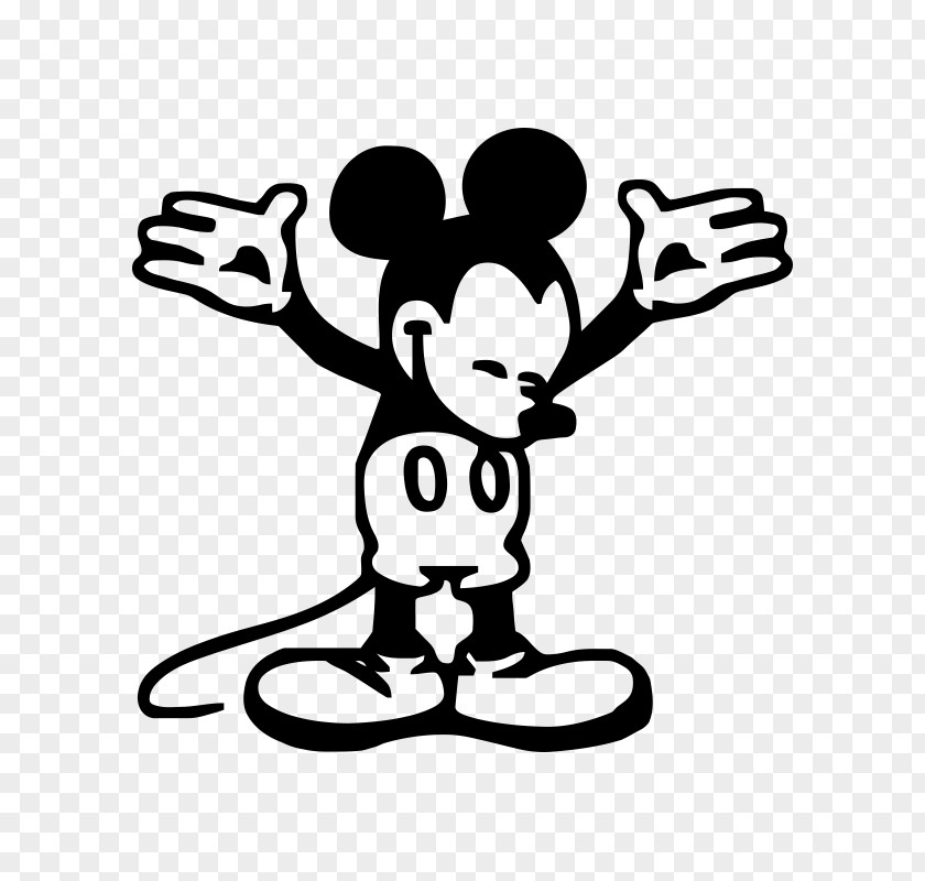 Mickey Mouse Minnie Black And White Donald Duck PNG