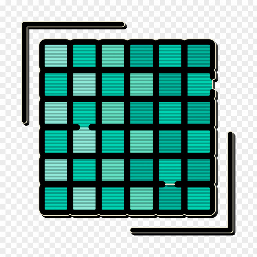 Pixels Icon Grid Responsive Design PNG
