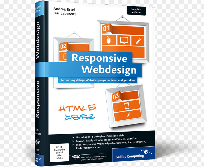 Printing Press Responsive Webdesign : Anpassungsfähige Websites Programmieren Und Gestalten Web Design HTML & CSS Erfolgreich Webdesign: Konzepte, Techniken, Praxisbeispiele PNG