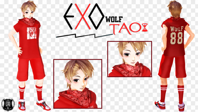 Wolf EXO Model DeviantArt K-pop PNG