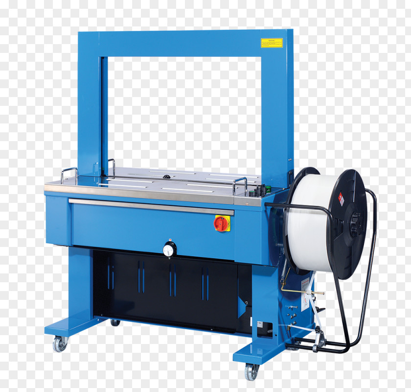 Box Strapping Machine Polypropylene Pallet Packaging And Labeling PNG