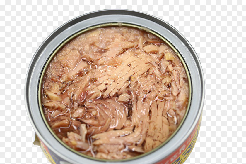 Open Canned Meat Fast Food Dish Tin Can PNG