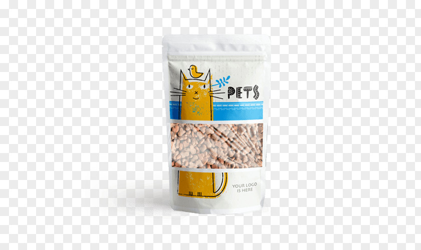 Resealable Packaging Pet Breakfast Cereal And Labeling Apartment PNG