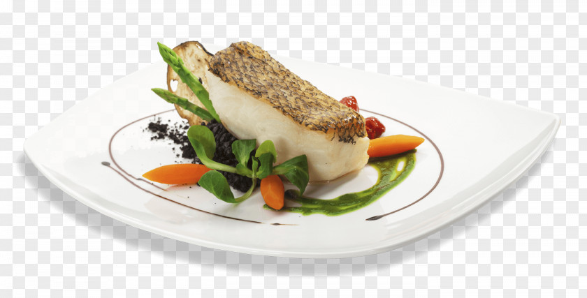 Food Plate Fish Seafood PNG