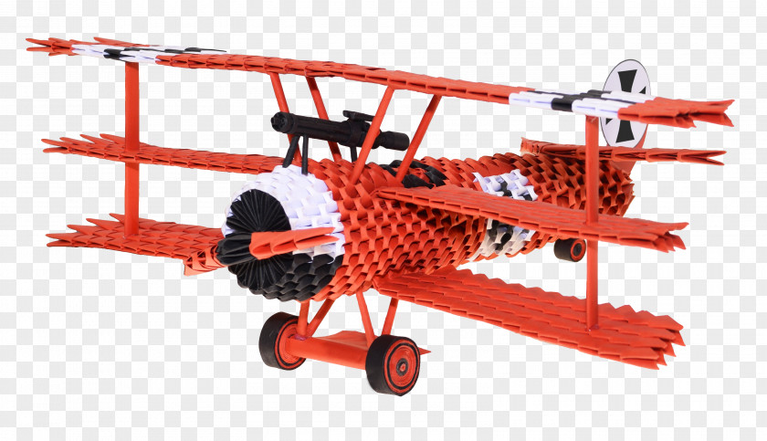 Aircraft Model Radio-controlled Triplane Biplane PNG