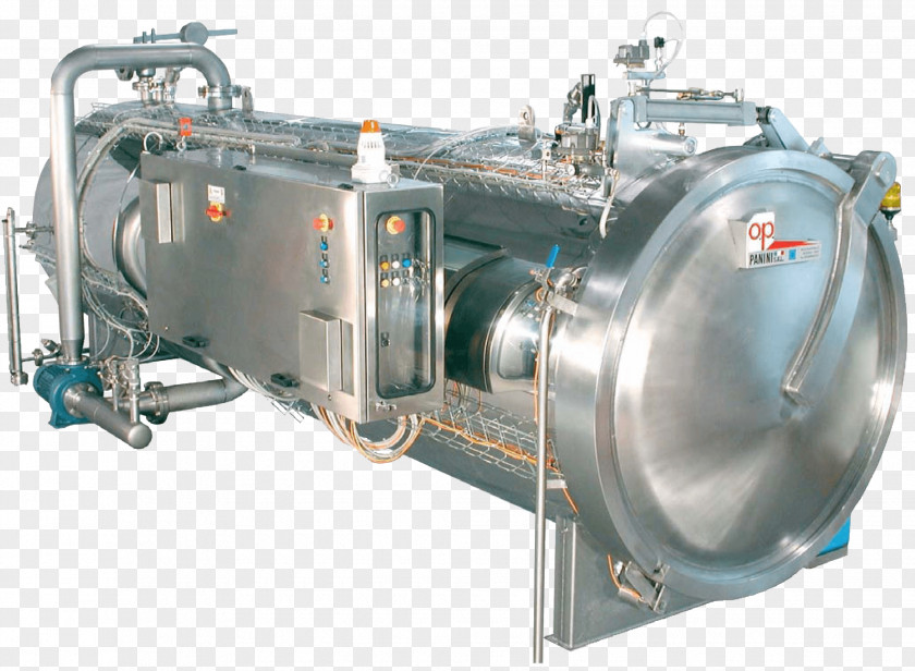 Autoclave Sterilization Pasteurisation Aerosol Spray Cylinder PNG