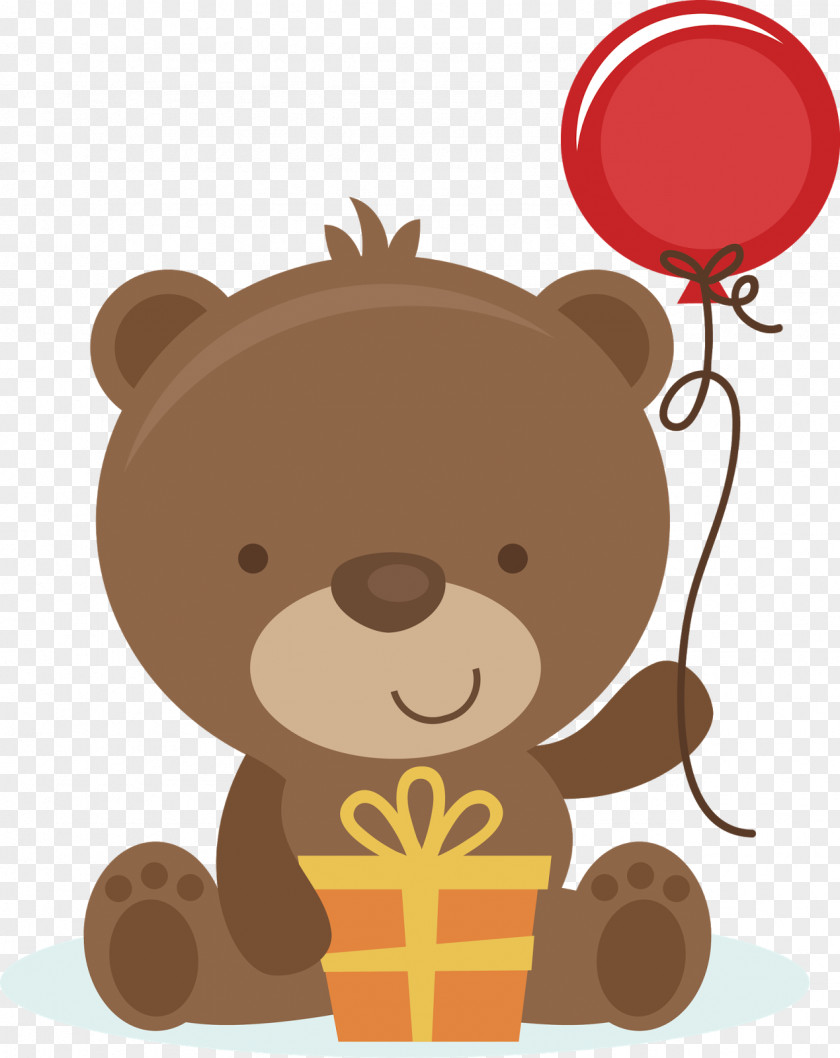 Baby Animals Birthday Cake Wish Party Clip Art PNG