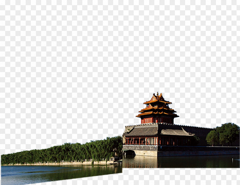 City Gate Tower Forbidden Great Wall Of China Building PNG