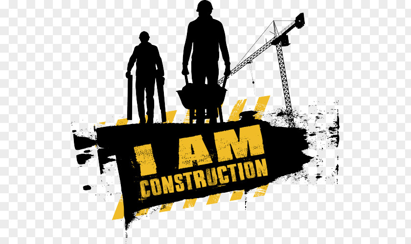 Construction Industry Worker Vector Graphics Logo General Contractor PNG