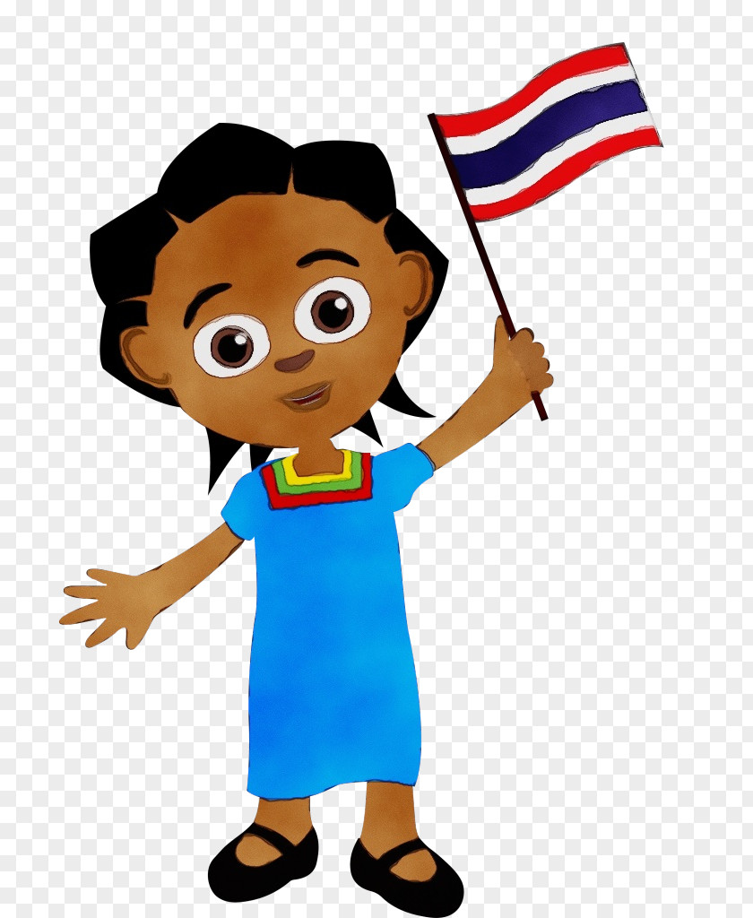 Gesture Flag Cartoon PNG