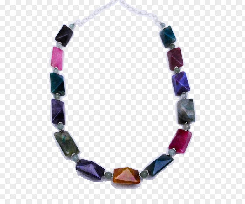 Purple Agate Necklace Bracelet Earring Gemstone Jewellery PNG