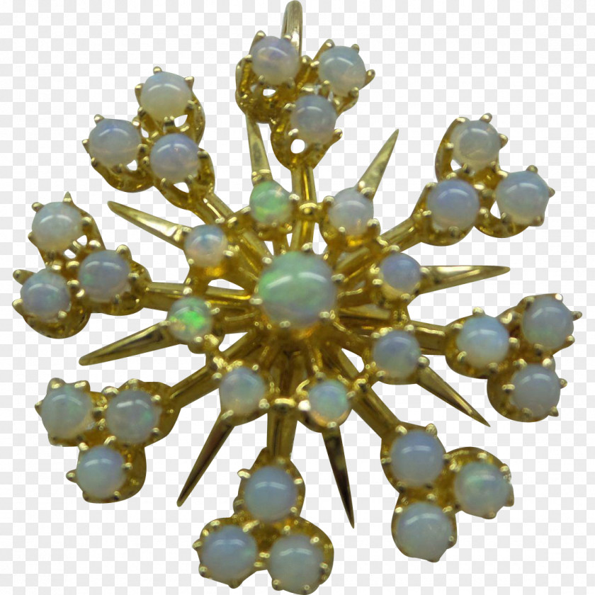 Gemstone Brooch PNG