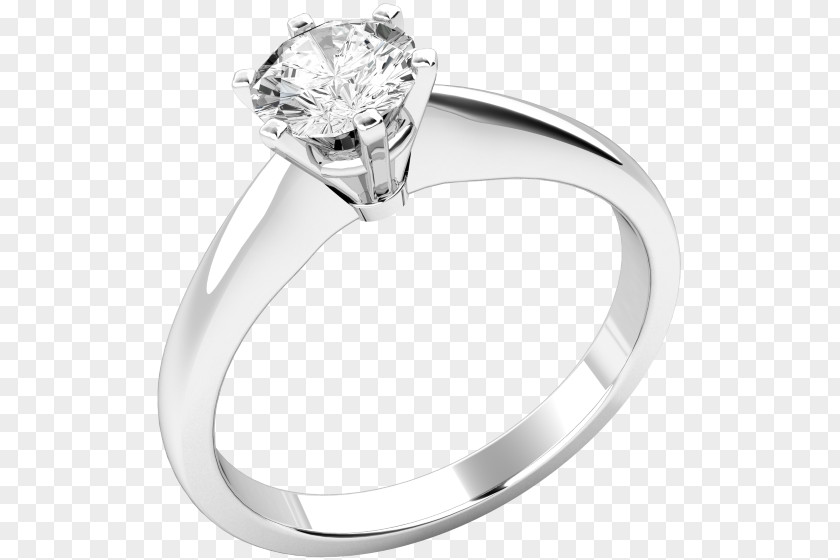Ring Engagement Solitaire Diamond Brilliant PNG