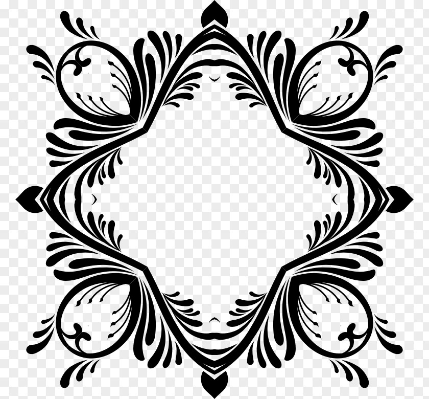 Star Decorative Pattern Line Art Visual Arts Floral Design Clip PNG