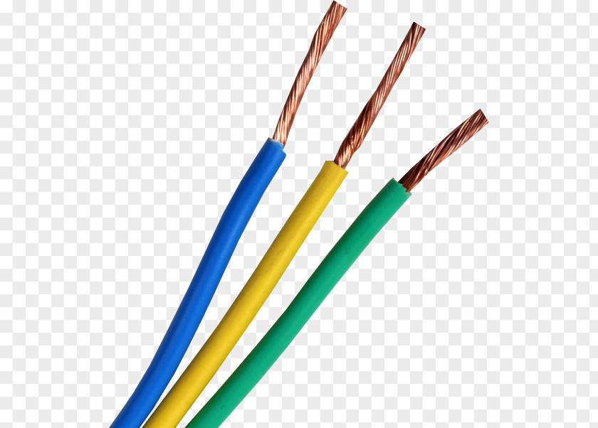 Wires Copper Conductor Electrical & Cable Building Insulation Polyvinyl Chloride PNG