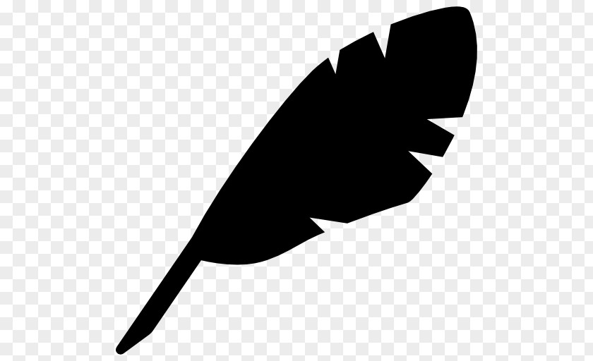 Black And White Wing Silhouette PNG