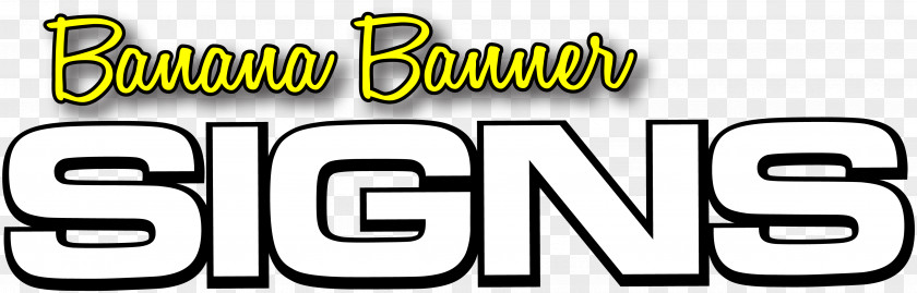 Car Banana Banner Signs Logo Signage PNG