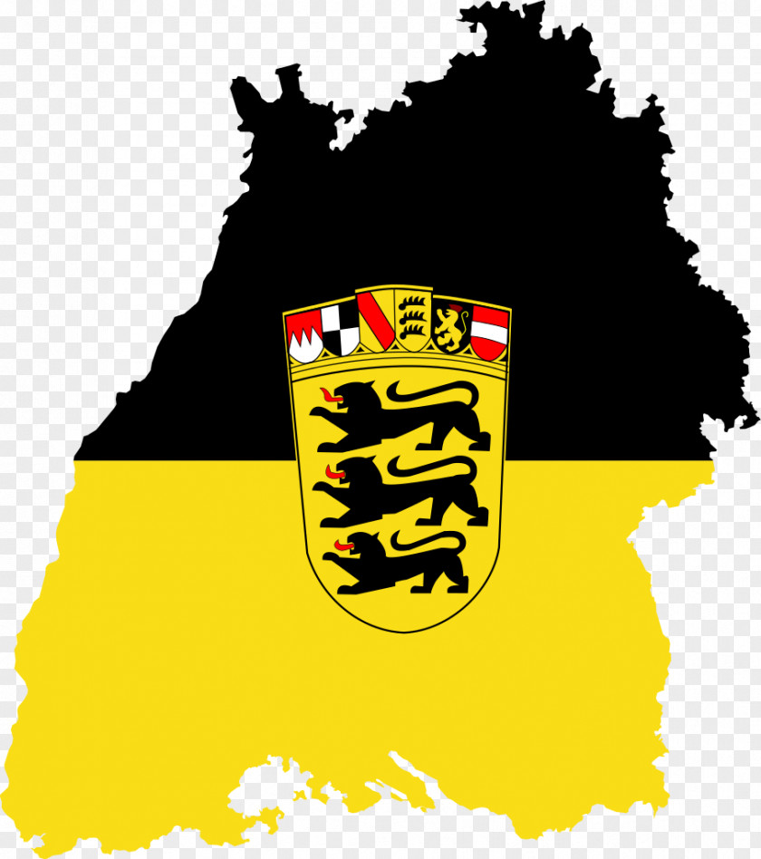Flag States Of Germany National Map Stock Photography PNG